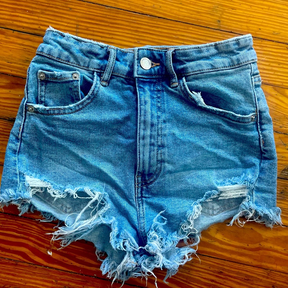Jean shorts size 0